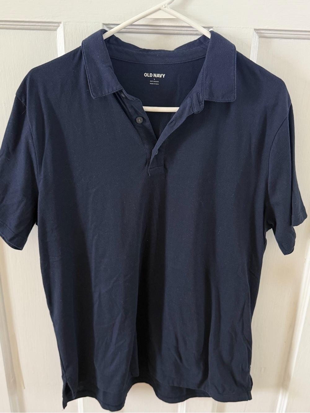 Old Navy Men's Dark Navy Short-Sleeve Polo